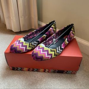 Missoni Ballet Flats
